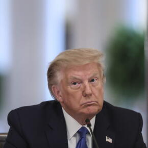 Le pas si grand meeting de Donald Tump