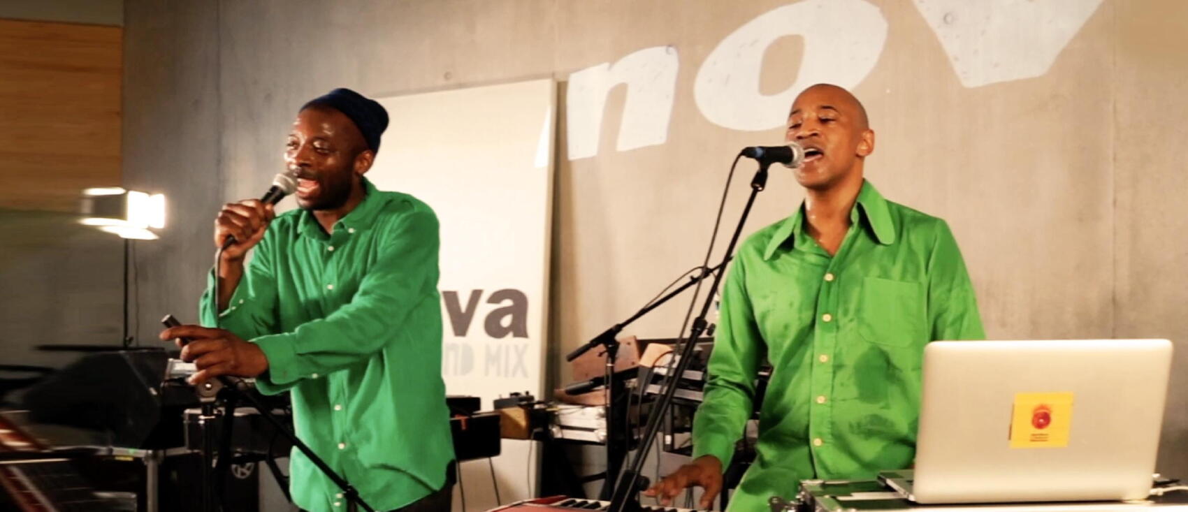 En images : DjeuhDjoah & Lieutenant Nicholson en live chez Radio Nova