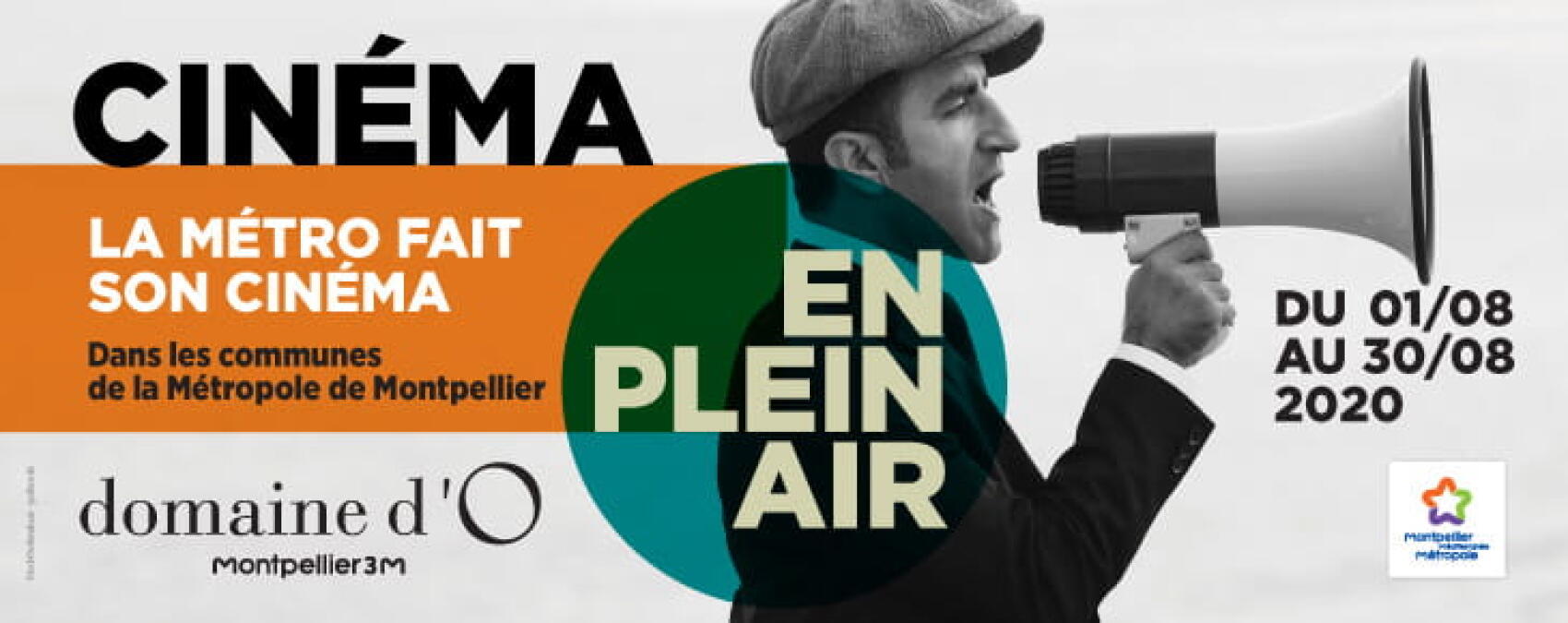 La Métropole fait son cinéma @ communes de Montpellier. Dix films en plein air autour du thème « altruisme et humanisme » du 1er ou 30 août 2020.