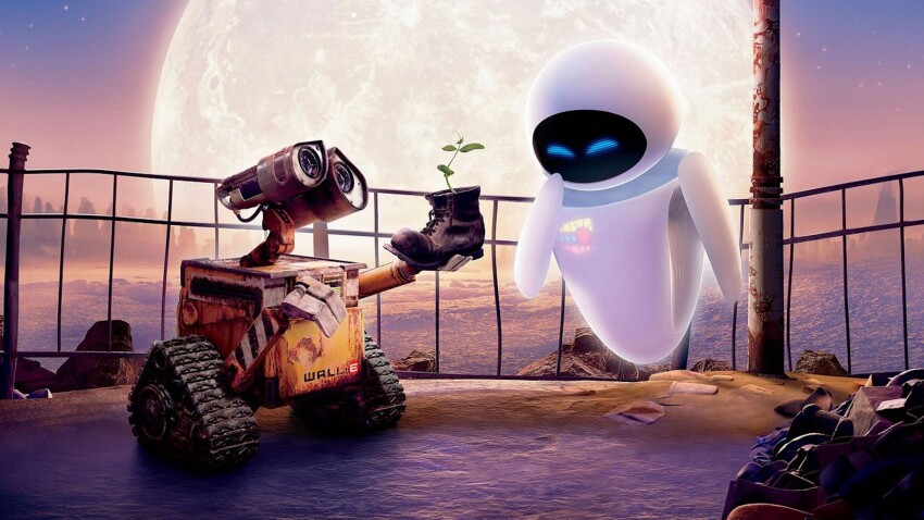 Image : Wall-E, d’Andrew Stanton (2008).