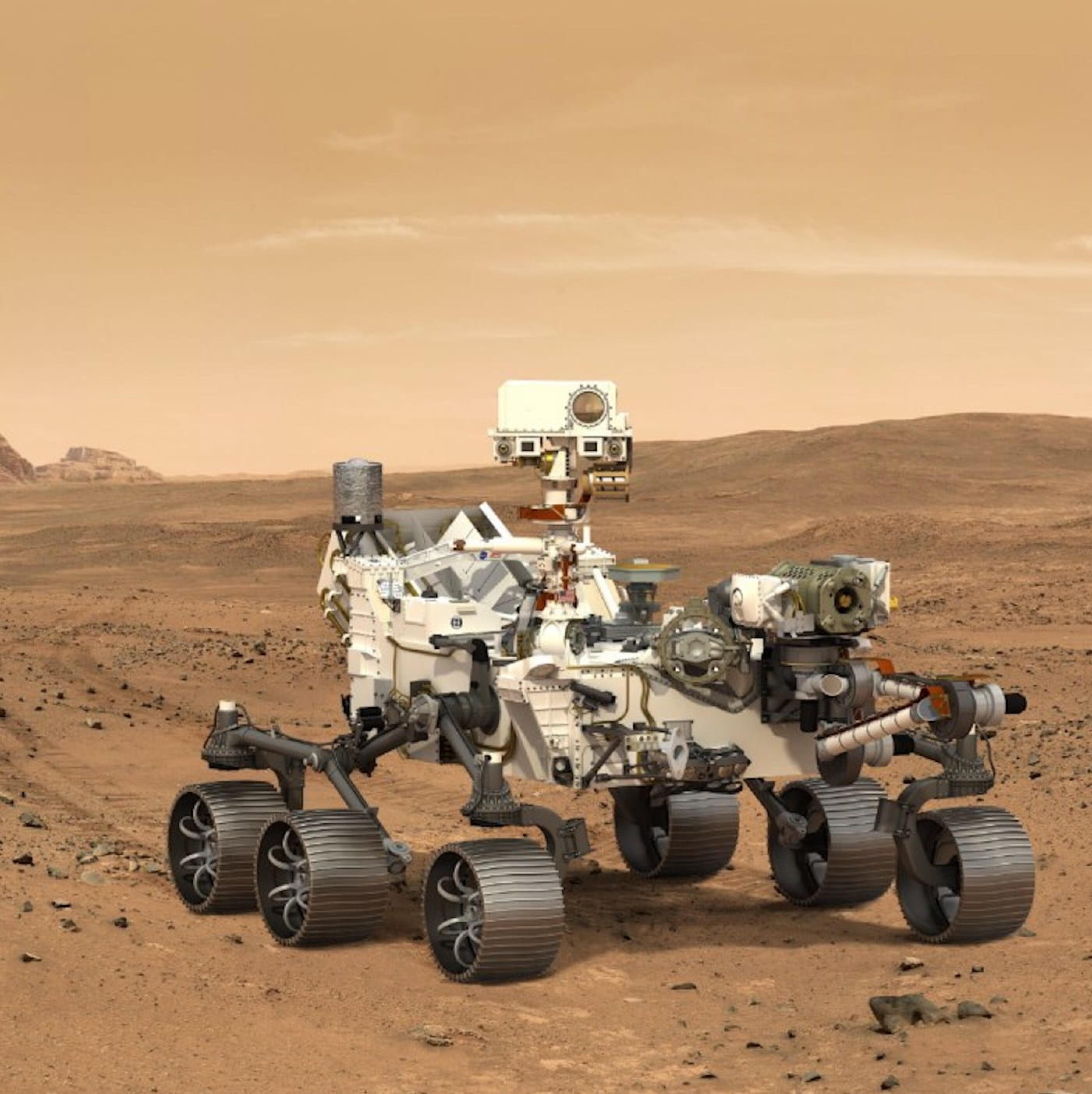 Les messages cachés du parachute du Rover Persévérance - Radio Nova
