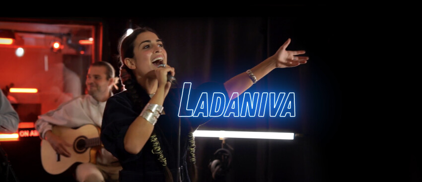 Ladaniva en live chez Radio Nova