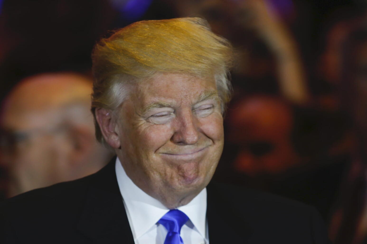 Donald Trump smiling © Getty Images / VIEW press