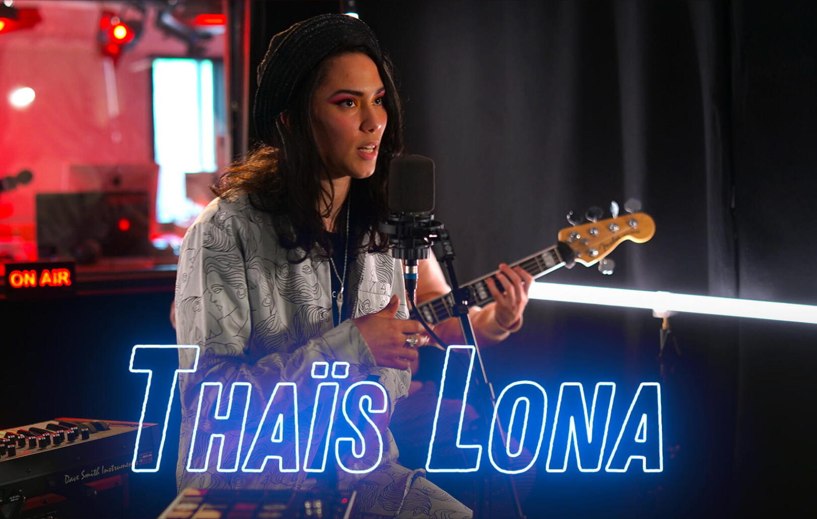 Thaïs Lona chez Radio Nova