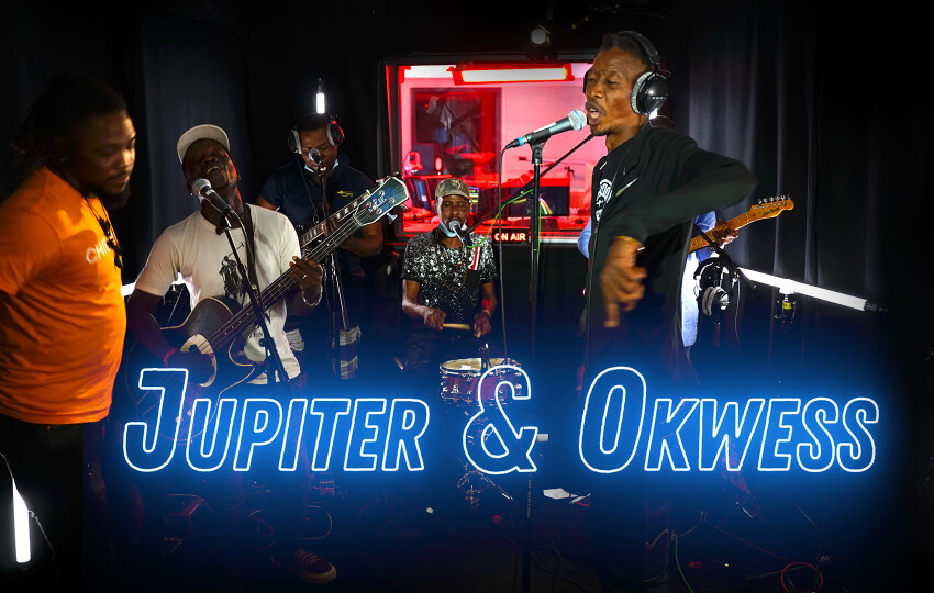 En images : Jupiter & Okwess en live chez Radio Nova
