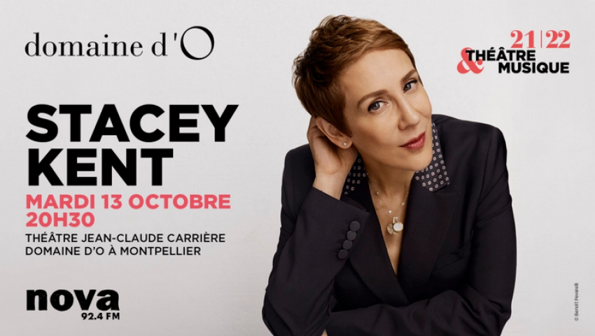 Premier concert de la saison du Domaine d’O avec Stacey Kent le 13 octobre 21 / Montpellier