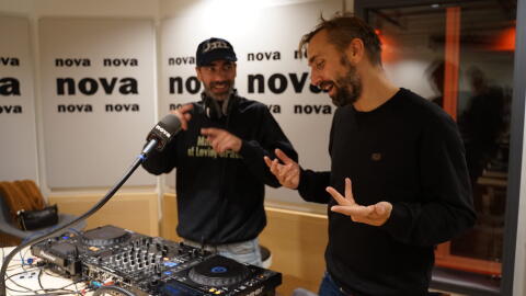 Sims et Para One sur Radio Nova