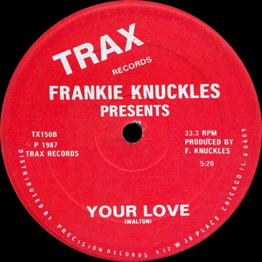 Frankie Knuckles / le Nova Club / Radio Nova