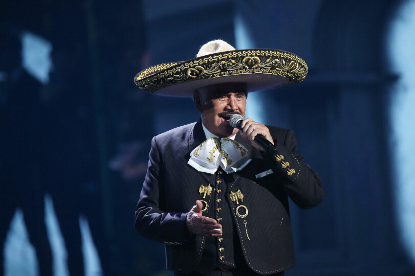 Vicente Fernandez, roi de la chanson populaire au Mexique, est décédé