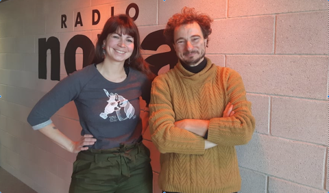 Elodie Nace et Christophe Bonneuil©Radio Nova