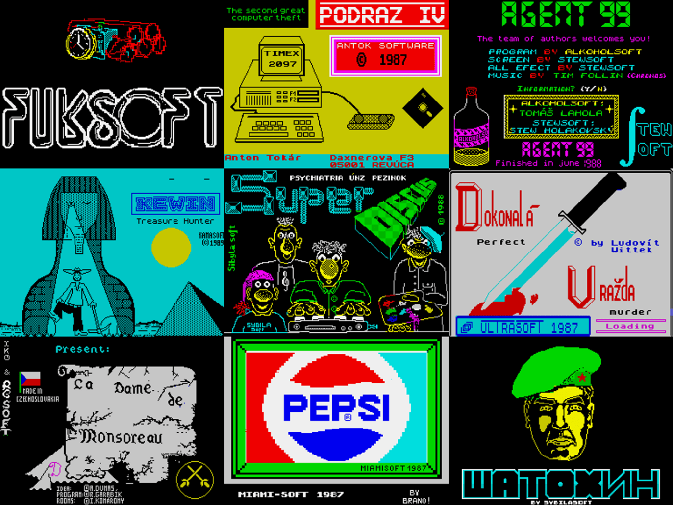 Des jeux vidéo créés dans la Tchécoslovaquie communiste des 80's
