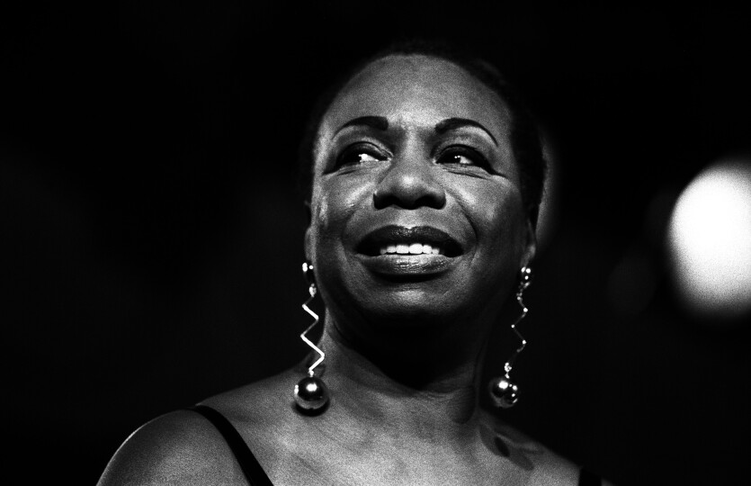 Nina Simone © getty images / Paul Bergen
