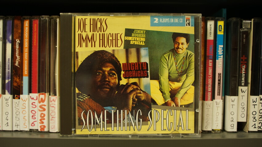 Un disque au hasard ? Un double album de Joe Hicks et Jimmy Hughes