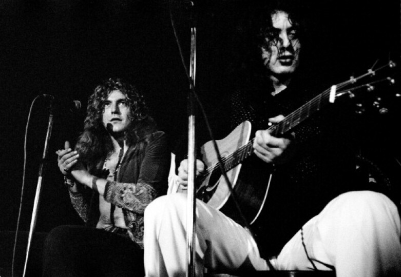 Led Zeppelin Danemark © Getty Images : Jorgen Angel