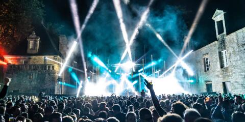 Manoir de Keroual - La Cour © David Boschet