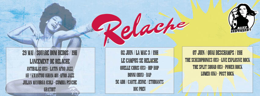 Festival Relâche #13 (mai-juin) | Bordeaux