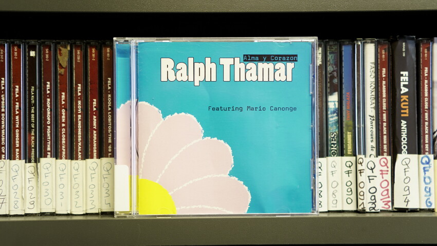 Un disque au hasard ? "Alma y Corazon" de Ralph Thamar featuring Mario Canonge.