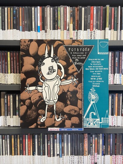 Un disque au hasard ? "Potatoes" une compilation de chansons folk de Ralph Records