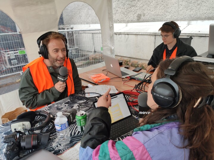 Radio Nova à la fête de chantier KM10 du Grand Paris Express à Sevran