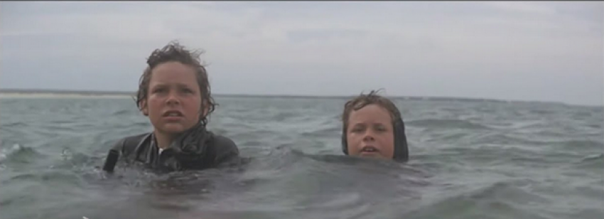 Capture d’écran du film "Dents de la mer"