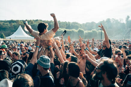 La Foule en furie à Rock en Seine 2019 © Olivier Hoffschir
