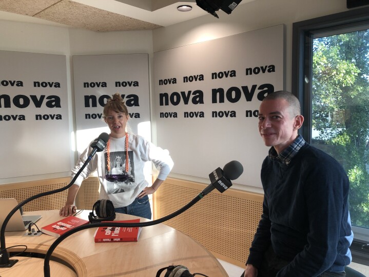 Faustine Kopiejwski et Juliet Drouar à Radio Nova © Radio Nova