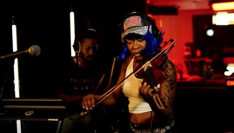 Sudan Archives en live chez Radio Nova