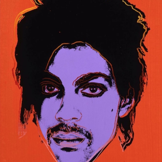 Prince X Andy Warhol