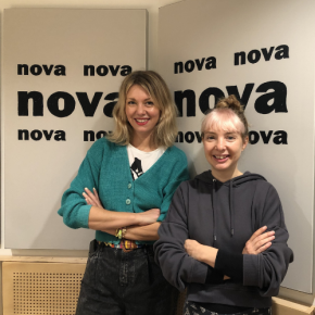 Lauren Bastide à Radio Nova ©Radio Nova 2