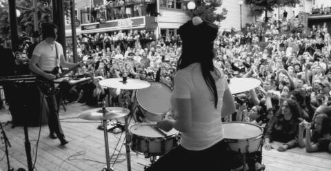 Le concert le plus court des White Stripes