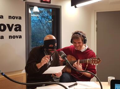 Jaki de Corrèze et Thomas Zribi _ CR2DIT Radio Nova