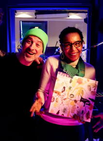 Bintou Simporé et Lucas Santtana