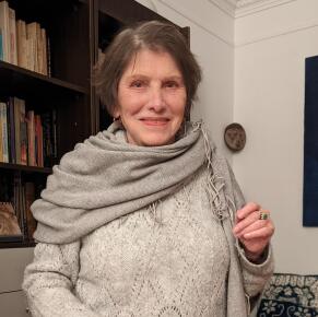 1 France Schott-Billmann chez elle à Paris