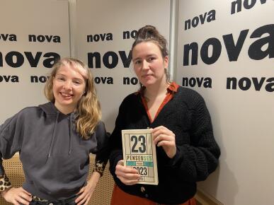 Julie Davidoux chez Nova © Radio Ben