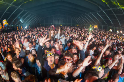 French electro rock artist Kavinsky's show