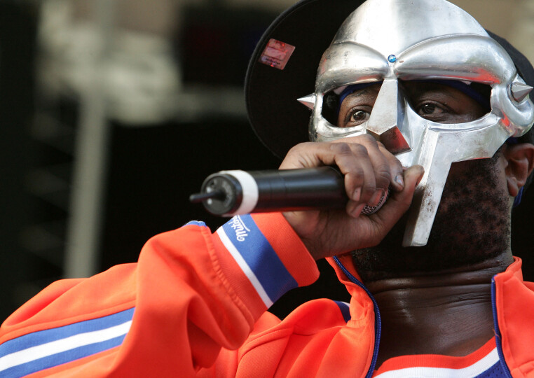 MF DOOM(Photo by Peter Kramer/Getty Images) *** Local Caption *** MF DOOM (Photo by Peter Kramer / Getty Images North America / Getty Images via AFP)