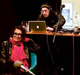 DJ Chabin et Sophie Bramly