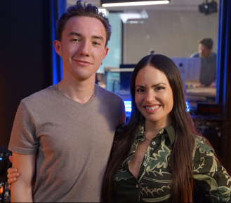 Natalia Doco et Lucas Dauchez