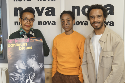 Bintou avec Sophye Soliveau et Arnaud Dolmen