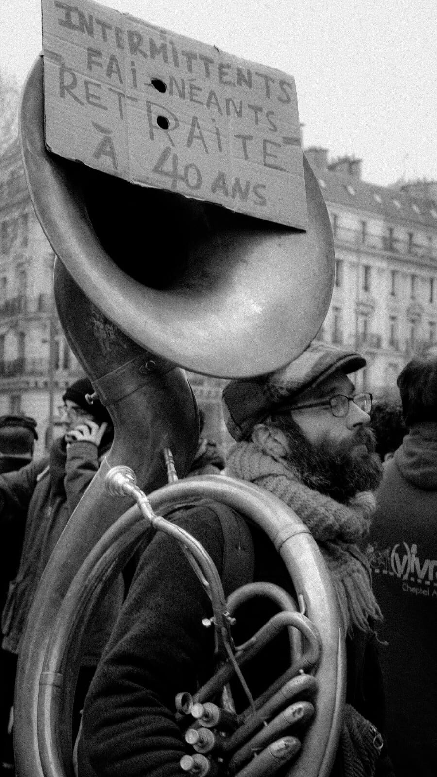 
Manifestations à Paris contre la réforme des retraites 23 mars © Melvin Schlemer
