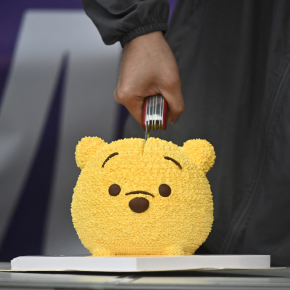 Winnie l'ourson ADLM © Philip FONG : AFP