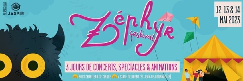 Le Zéphyr festival revient pour une seconde édition du 12 au 14 Mai 2023
