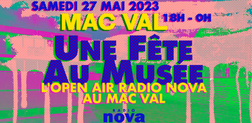 Une fête au musée : l'open air Radio Nova au MAC VAL
