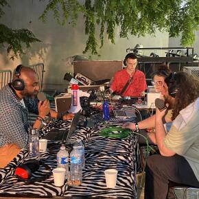 Sheldon interviewé par Reza Pounewatchy et Jeanne Lacaille