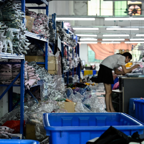 Shein ultra fast fashion © Jade Gao : AFP