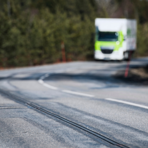 ROUTE ELECTRIQUE SUEDE © Jonathan NACKSTRAND / AFP