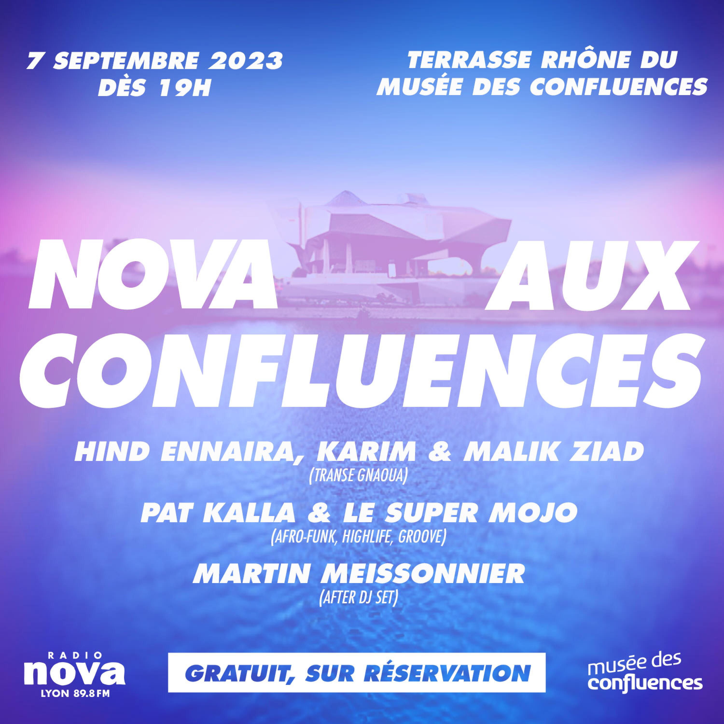 Nova aux Confluences – l’Open-Air de rentrée de Nova Lyon – 7 septembre 2023