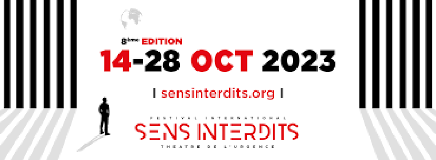 8ème édition du Festival Sens Interdits du 14 au 28 octobre 2023