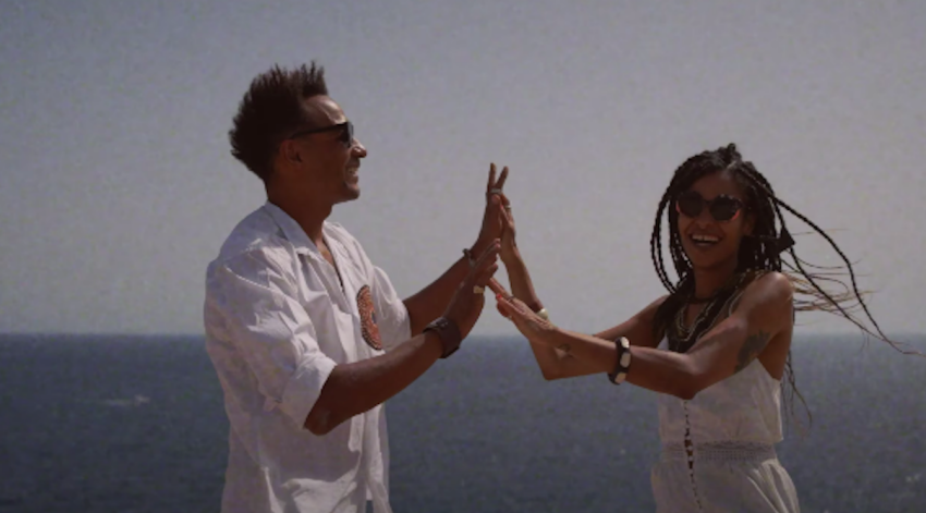 Image extraite du clip "Soul Tropical" réalisé par Florian Lalanne.