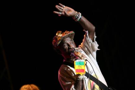 Lee "Scratch" Perry © RICHARD BOUHET / AFP Forum
